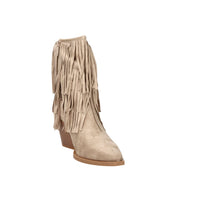 Crichic Femme Bottines talon 3602-01 Tourterelle
