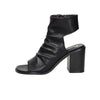 Crichic Mujer Sandalia con tacón 3642-1 Negro