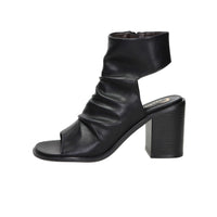 Crichic Mujer Sandalia con tacón 3642-1 Negro