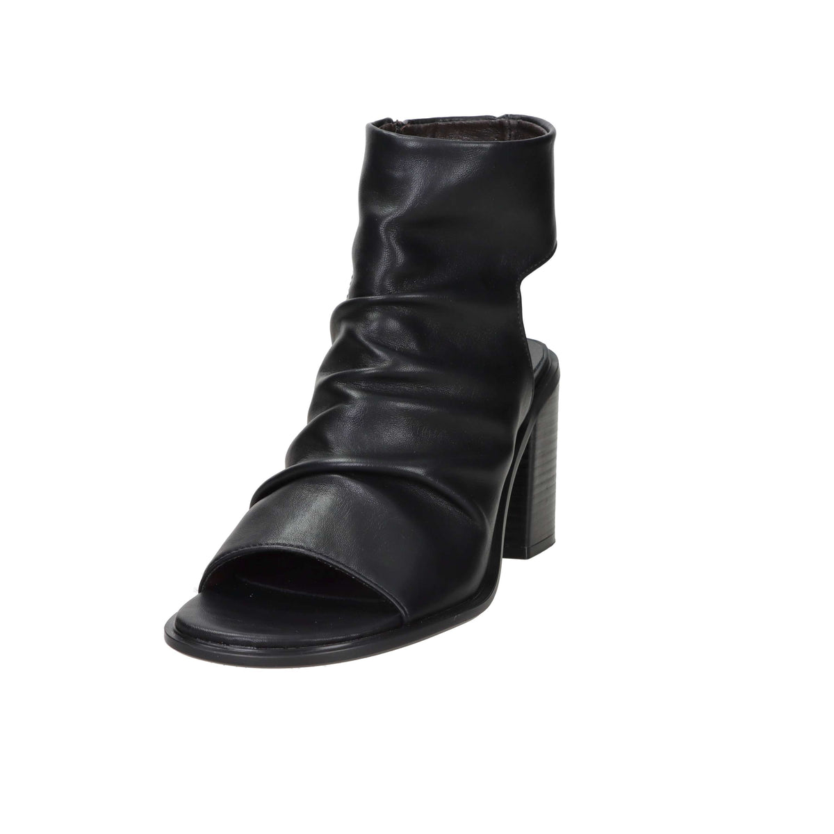 Crichic Mujer Sandalia con tacón 3642-1 Negro