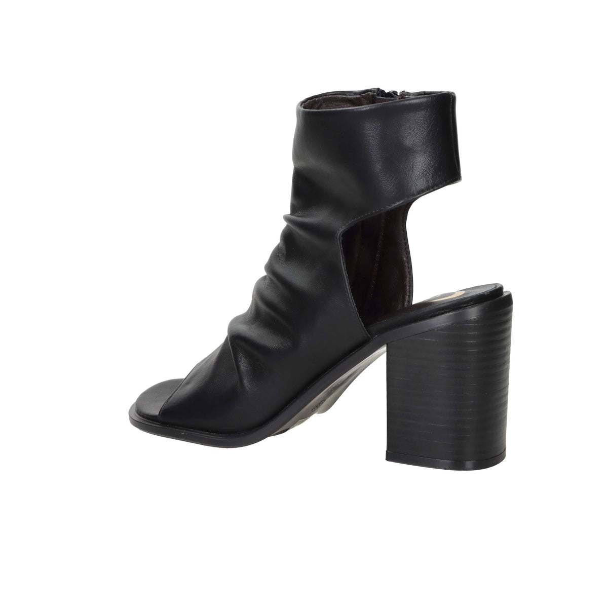 Crichic Mujer Sandalia con tacón 3642-1 Negro