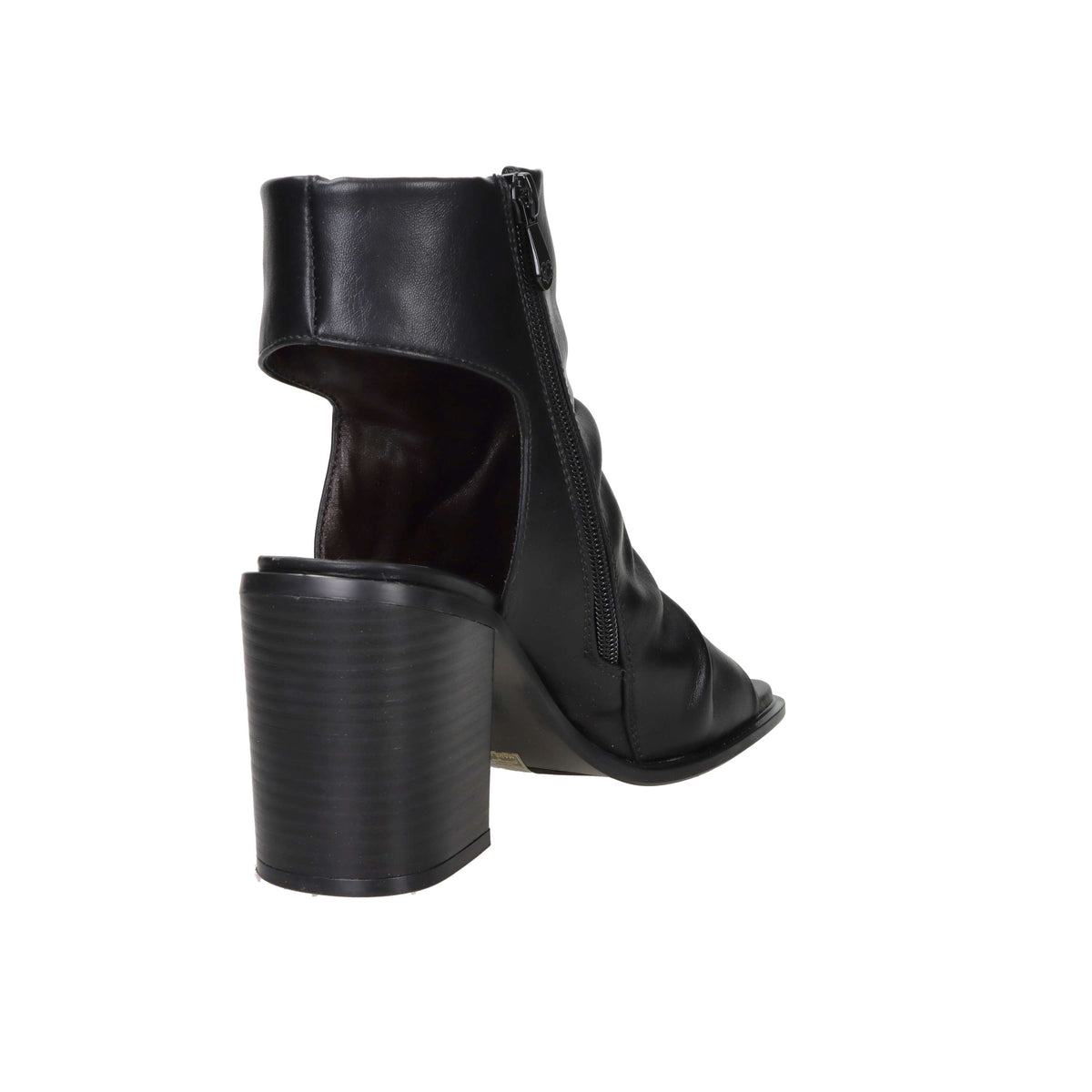 Crichic Mujer Sandalia con tacón 3642-1 Negro