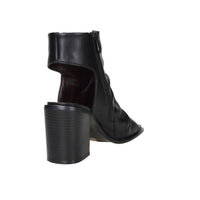Crichic Mujer Sandalia con tacón 3642-1 Negro