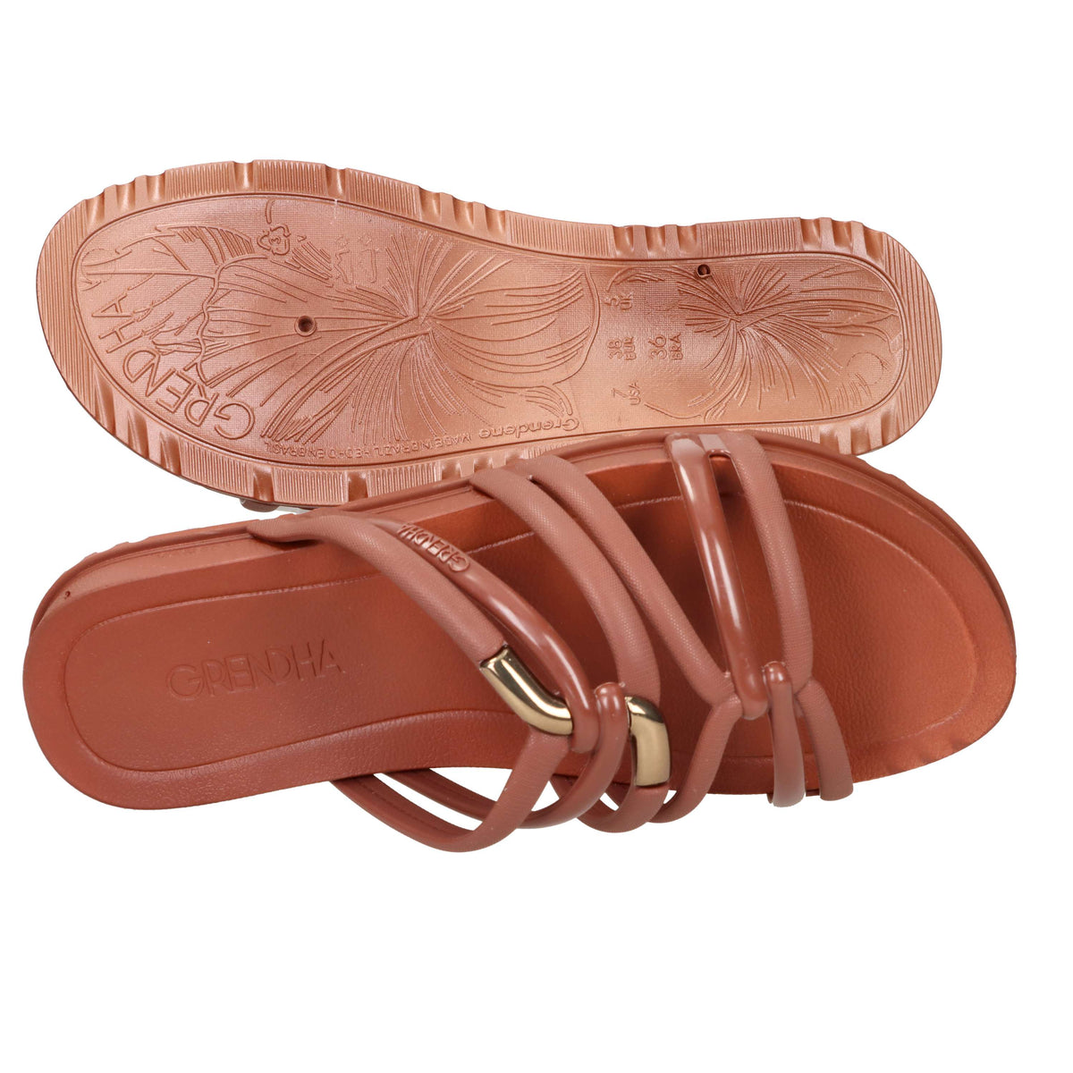 Grendha Women's Slipper GR.19231 Brown