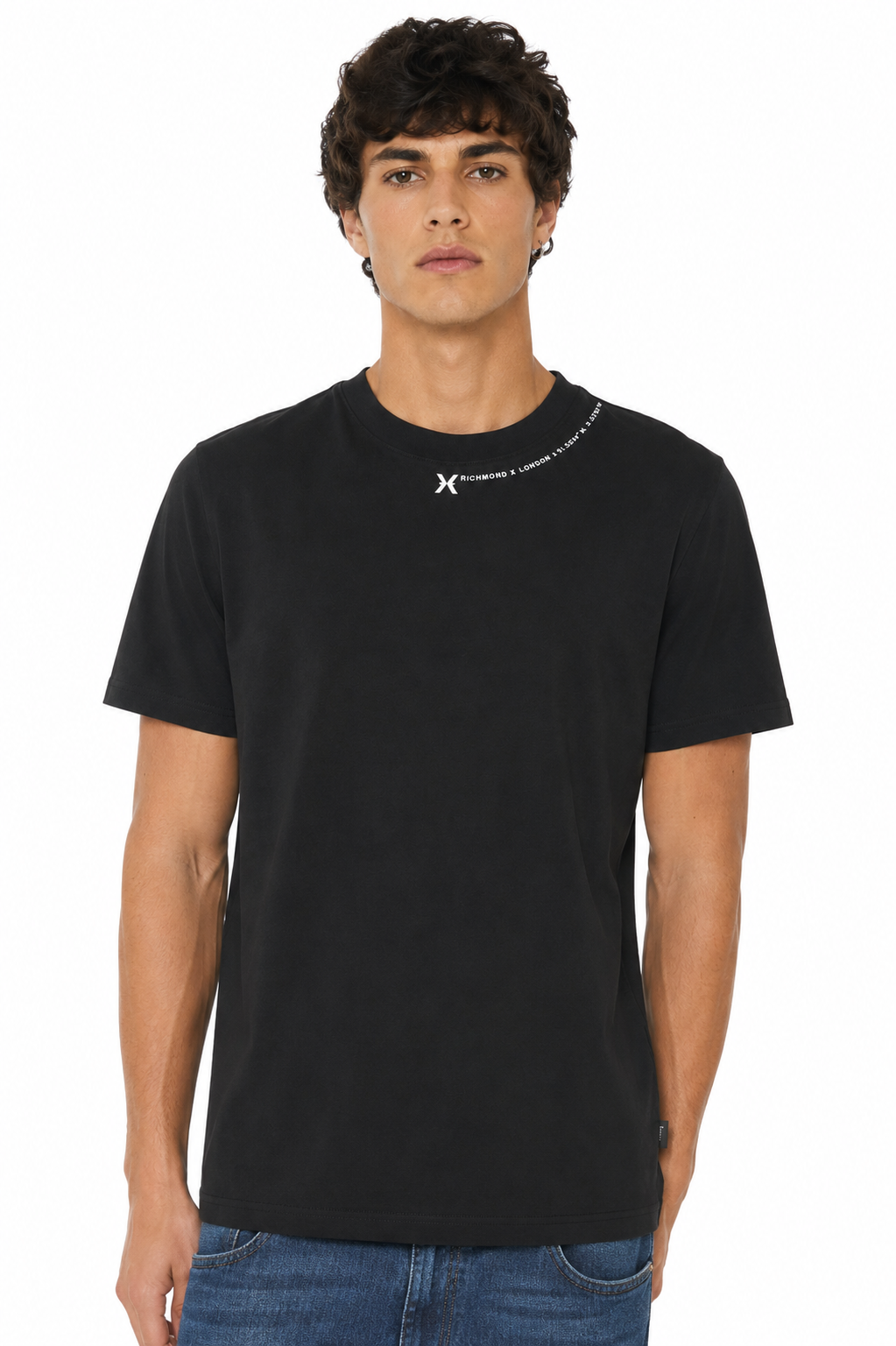 Richmond X Uomo T-shirt UMP26038TS Nero