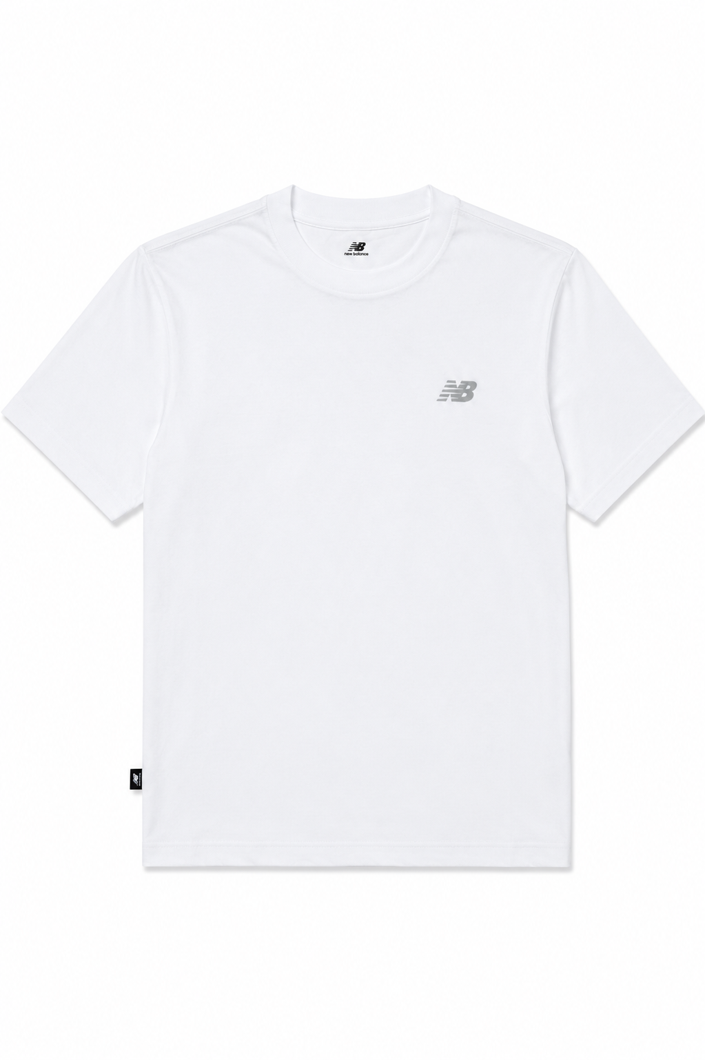 New Balance Uomo T-shirt MT41509WT Bianco