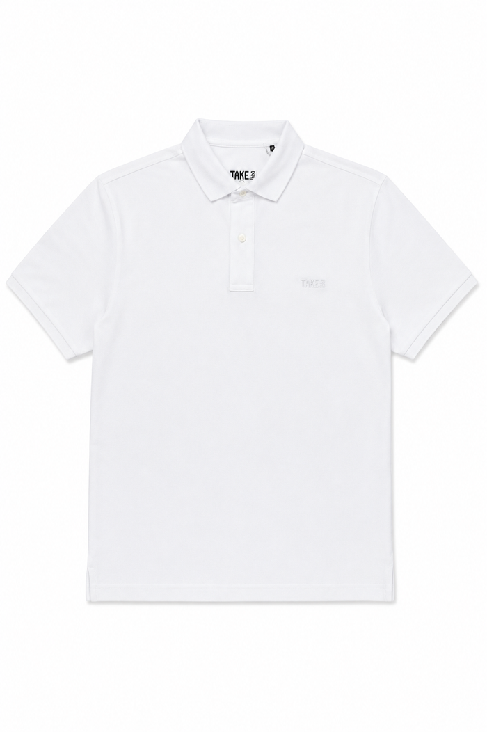 Take Two Uomo Polo UK04612 Bianco