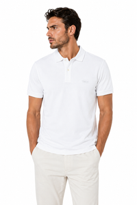 Take Two Uomo Polo UK04612 Bianco