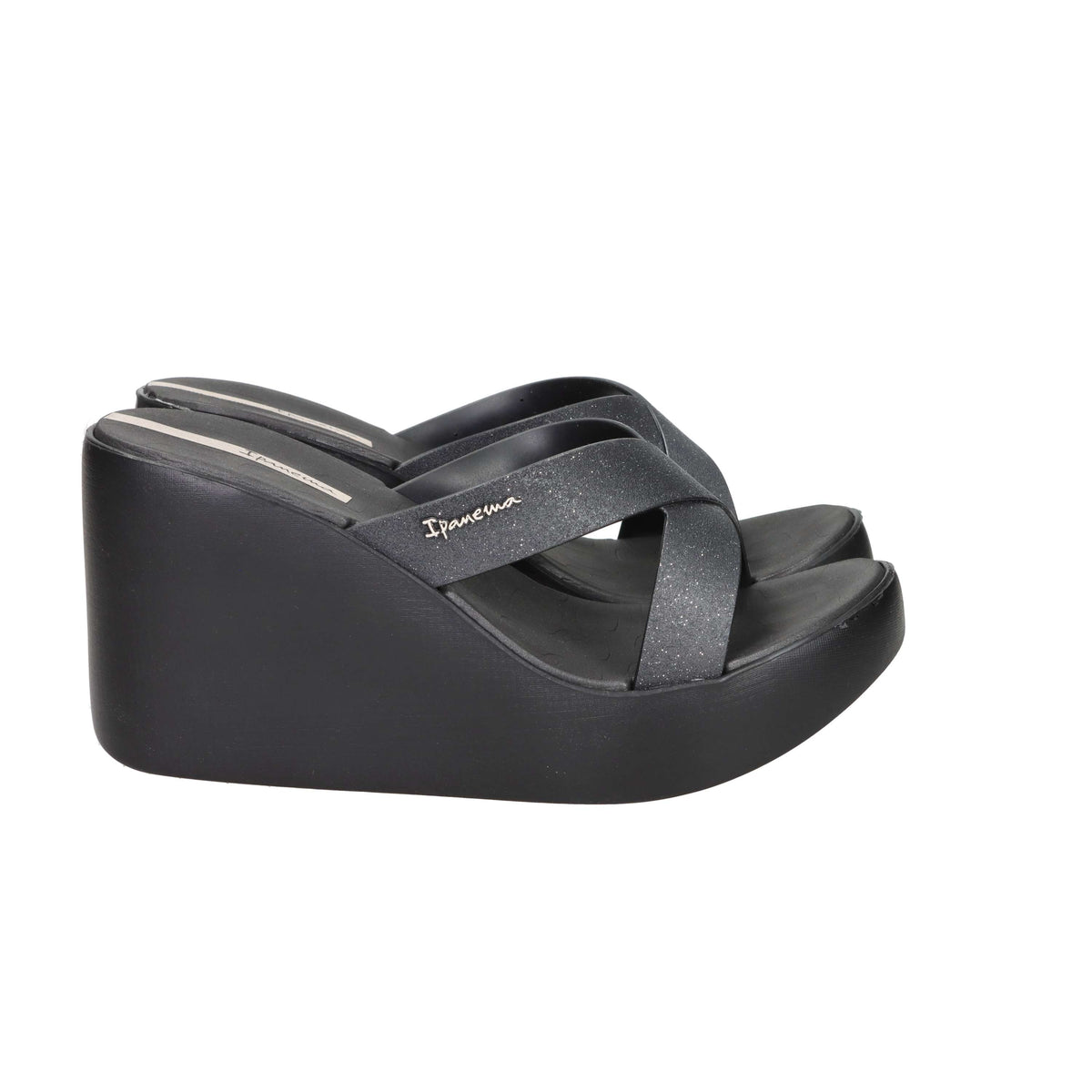 Ipanema Donna Ciabatta con zeppa IP.83646 Nero