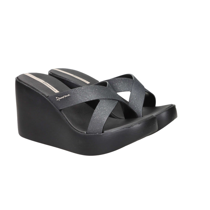 Ipanema Femme Claquette compensée IP.83646 Noir