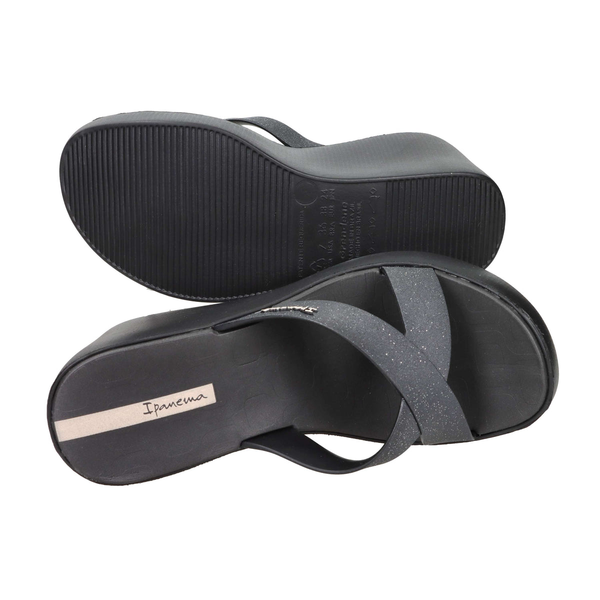 Ipanema Women's Wedge Slipper IP.83646 Black