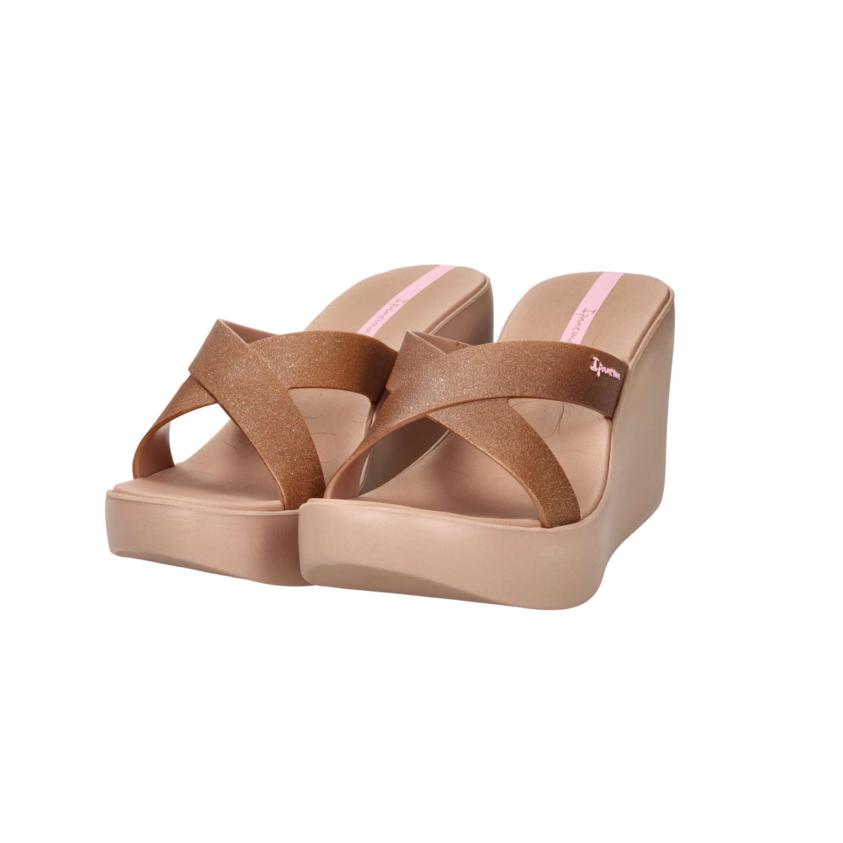 Ipanema Donna Ciabatta con zeppa IP.83646 Rosa Antico