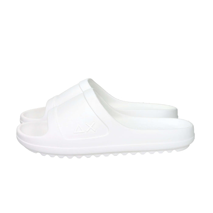 Sun68 Homme Claquette X36112 Blanc