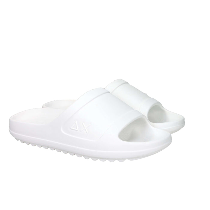 Sun68 Homme Claquette X36112 Blanc