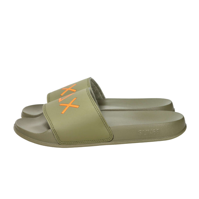 Sun68 Homme Sandales X36110 Vert militaire