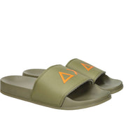 Sun68 Uomo Ciabatta X36110 Verde militare