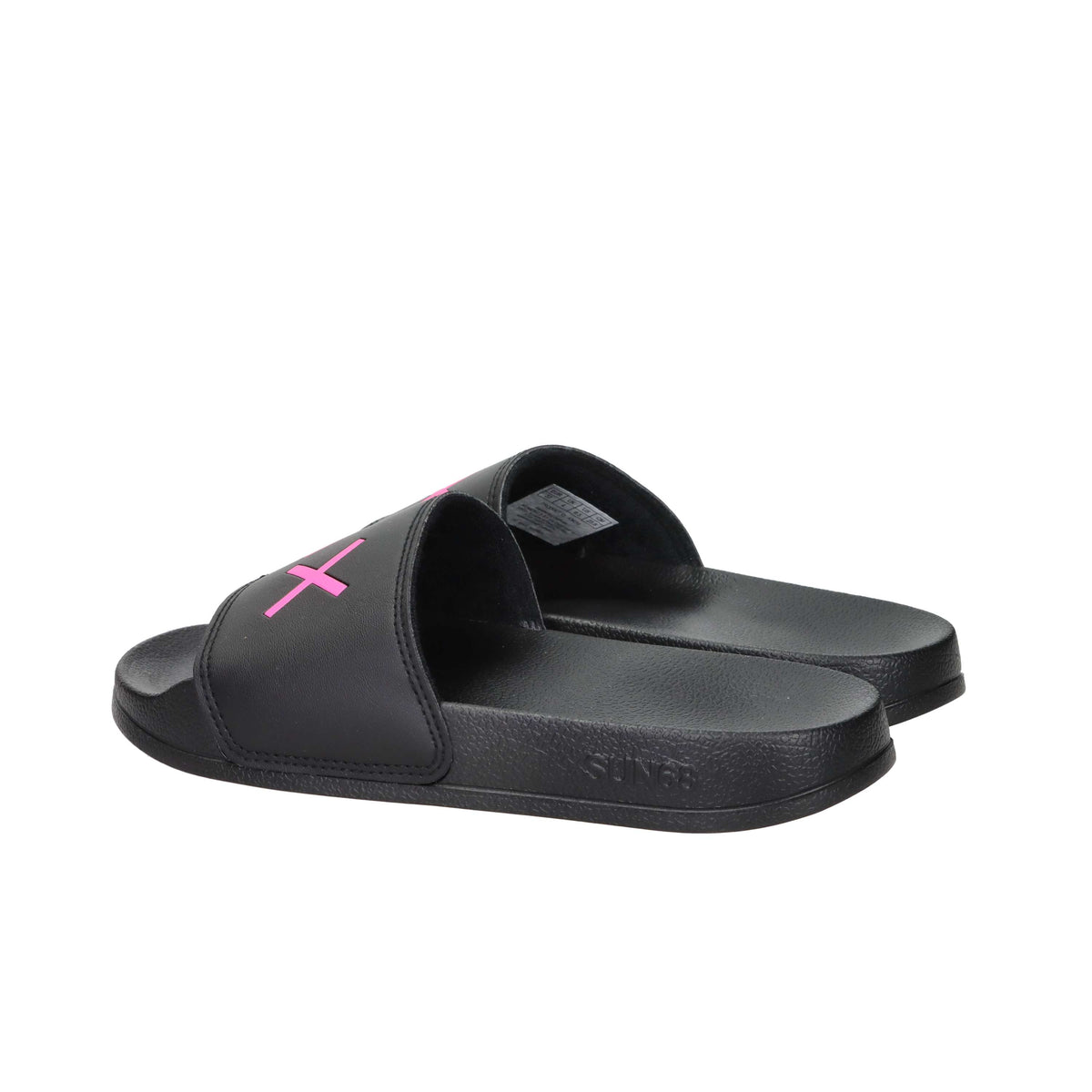 Sun68 Women's Flat Slipper X36210 Black
