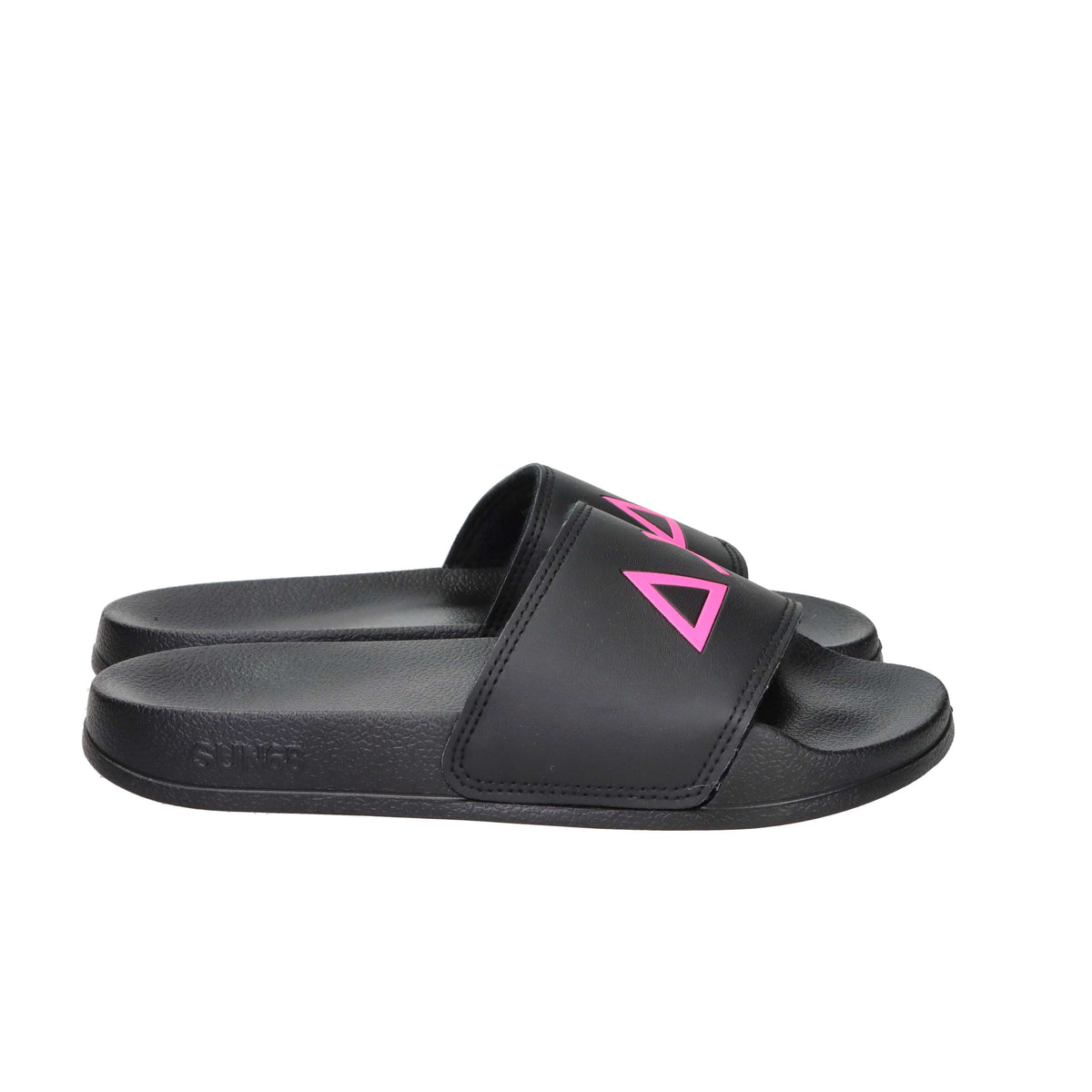 Sun68 Women's Flat Slipper X36210 Black