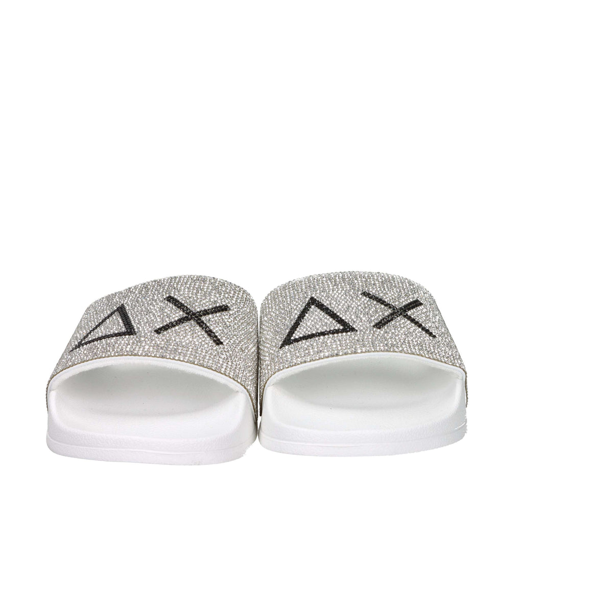 Sun68 Femme Claquettes basses X36211 Blanc