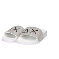 Sun68 Femme Claquettes basses X36211 Blanc