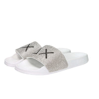 Sun68 Femme Claquettes basses X36211 Blanc