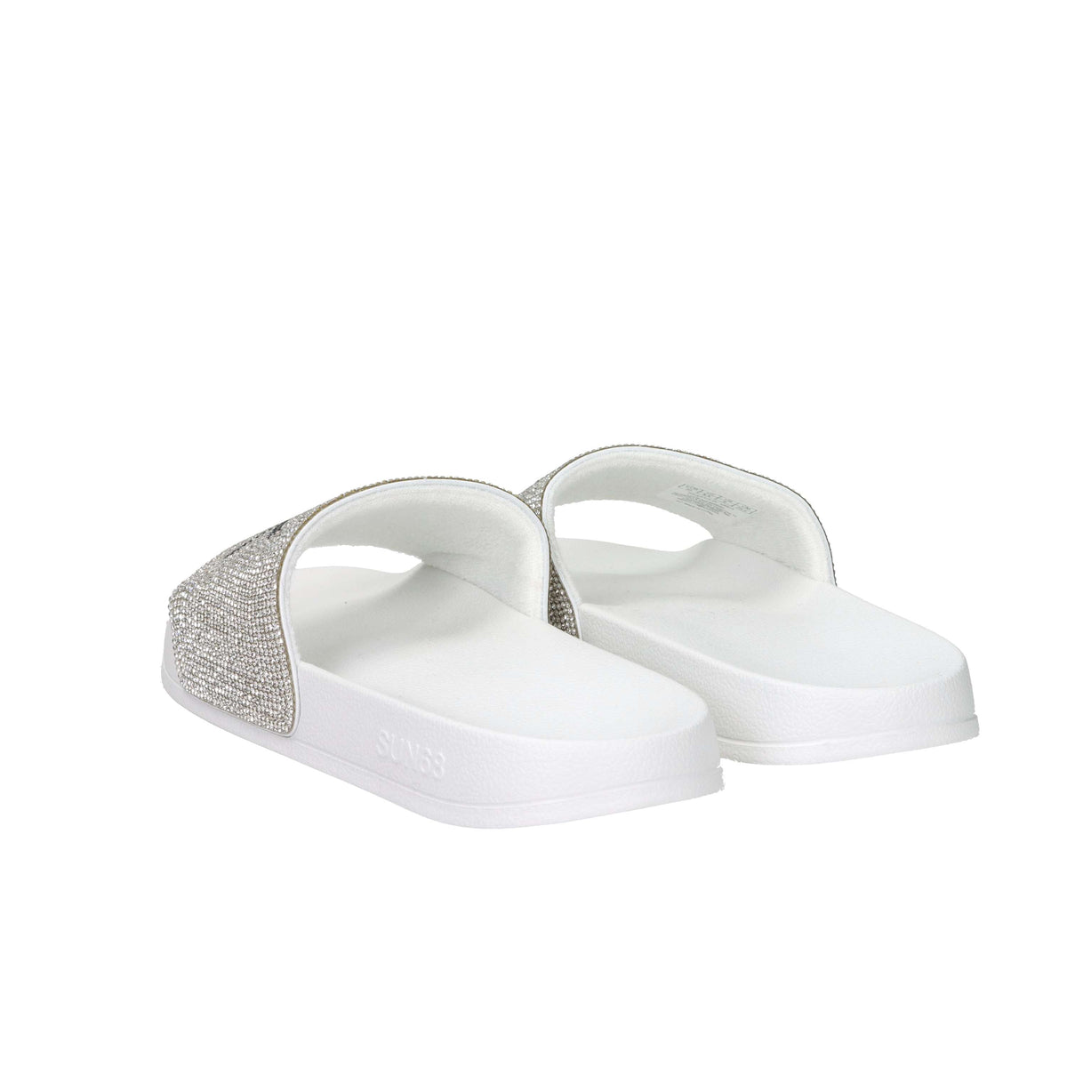 Sun68 Femme Claquettes basses X36211 Blanc