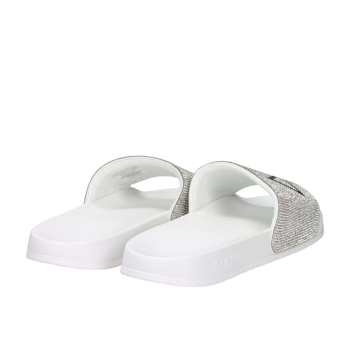 Sun68 Femme Claquettes basses X36211 Blanc