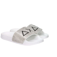 Sun68 Femme Claquettes basses X36211 Blanc