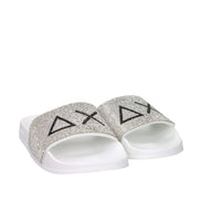 Sun68 Femme Claquettes basses X36211 Blanc