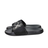 Sun68 Damen flache Pantoletten X36211 Schwarz