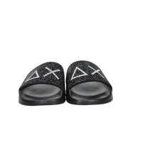 Sun68 Damen flache Pantoletten X36211 Schwarz
