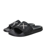 Sun68 Damen flache Pantoletten X36211 Schwarz
