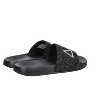 Sun68 Damen flache Pantoletten X36211 Schwarz