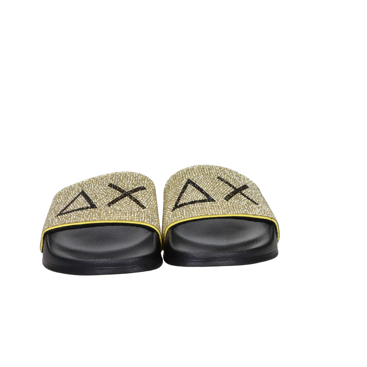 Sun68 Donna Ciabatta bassa X36211 Nero/Oro