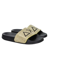 Sun68 Donna Ciabatta bassa X36211 Nero/Oro