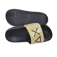 Sun68 Donna Ciabatta bassa X36211 Nero/Oro
