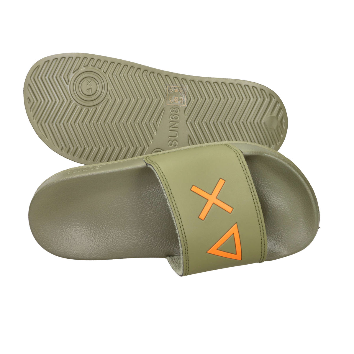 Sun68 Kids and teens Slippers X36310T Military Green