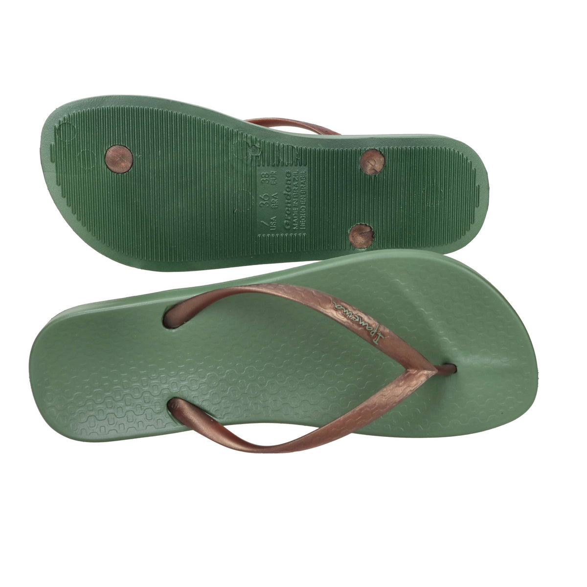 Ipanema Women's Flip Flops IP.81030 Dark Green