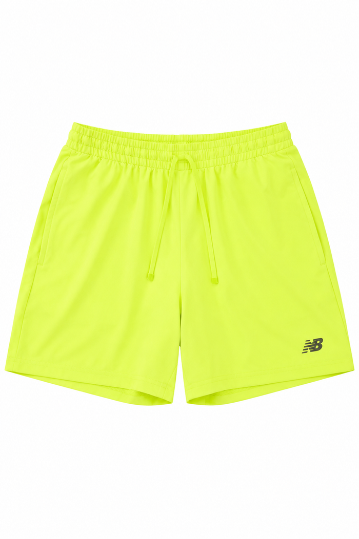 New Balance Uomo Shorts MS41227AFG Giallo Fluo