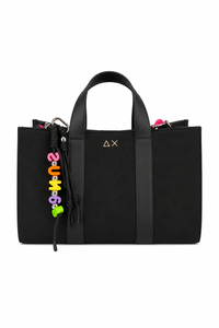 Sun68 Donna Borsa a spalla Y36202 Nero
