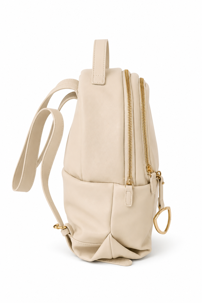 Blauer Damen Casual Rucksack S6VOLD01/MUS Beige