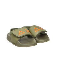 Sun68 Bambini e ragazzi Ciabatta X36310B Verde militare