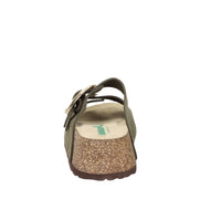 Bionatura Mujer Chancla con cuña A21THESIH-I-NBVB Verde oscuro