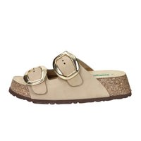 Bionatura Donna Ciabatta con zeppa A21THESIH-I-NBSB Beige