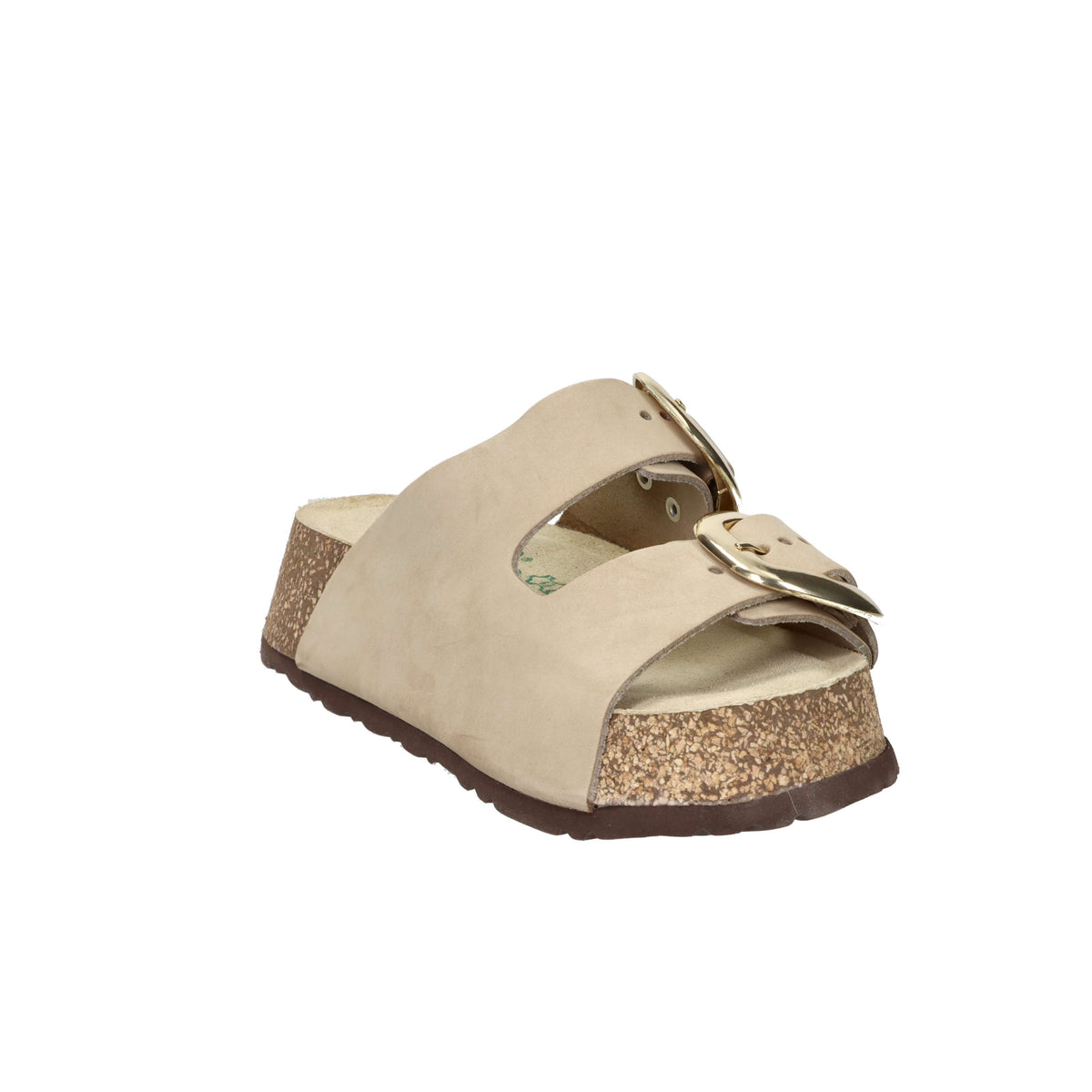 Bionatura Donna Ciabatta con zeppa A21THESIH-I-NBSB Beige