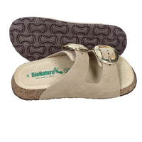 Bionatura Donna Ciabatta con zeppa A21THESIH-I-NBSB Beige