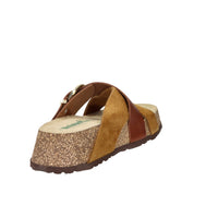 Bionatura Damen Pantoffel mit Keilabsatz A213419-I-MULBRA Lederfarben