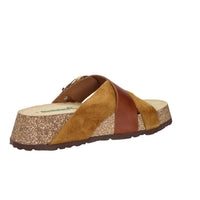 Bionatura Damen Pantoffel mit Keilabsatz A213419-I-MULBRA Lederfarben