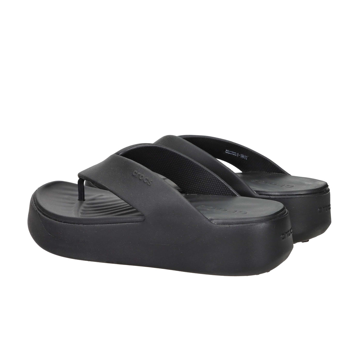 Crocs Donna Infradito 209410-001 Nero