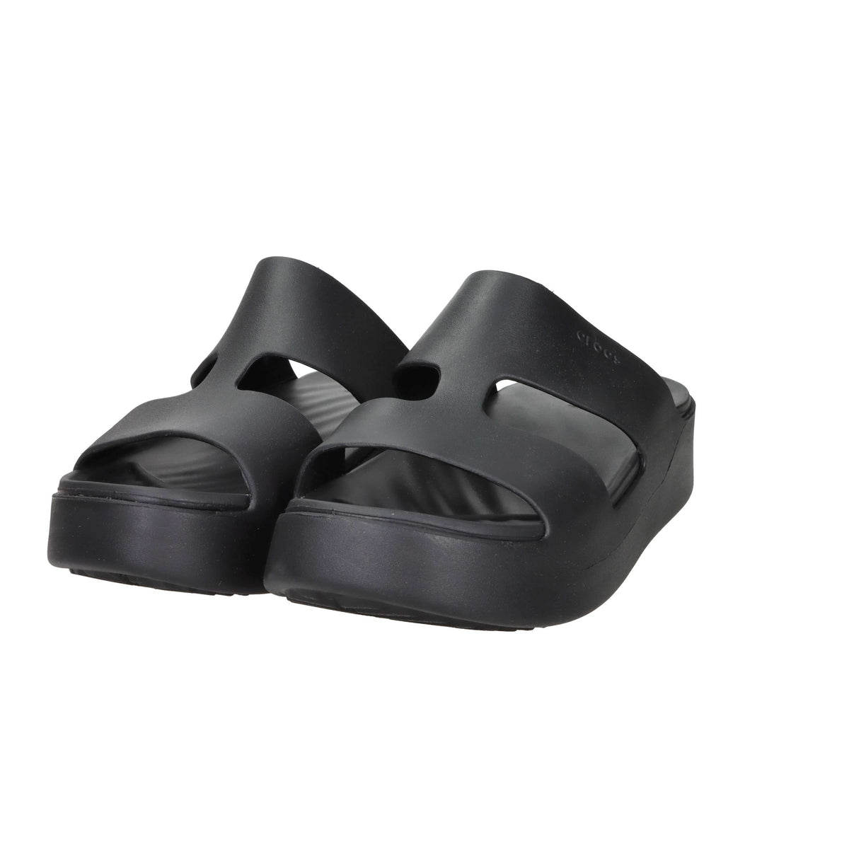 Crocs Women's Wedge Slipper 209409-01 Black
